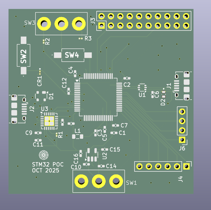 50Ah Power Board 3D view